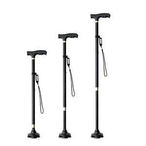 Confortável <span class=keywords><strong>LED</strong></span> <span class=keywords><strong>Light</strong></span> Folding <span class=keywords><strong>Walking</strong></span> <span class=keywords><strong>Cane</strong></span> para uso idoso - Product Image 6