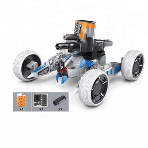 Robot Penembak 4 Roda 2.4G, Robot Tempur Rc dengan Moq Rendah