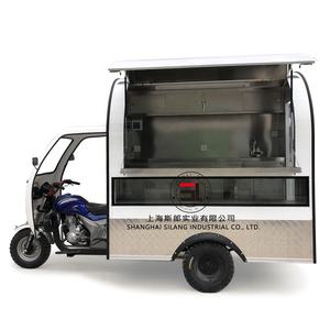 शंघाई silang नए डिजाइन पेट्रोल तीन-पहिएदार मोबाइल खाद्य ट्रक/खाद्य गाड़ी - Product Image 3