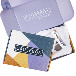 Hộp Đóng Gói Lượn Sóng Bán Lẻ Chất Lượng Cao In Màu Đỏ Tùy Chỉnh Cho Đồ Lót - Product Image 5