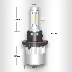 适用于福特福克斯发光二极管前照灯36W 7600lm 6500k rohs发光二极管前照灯灯泡发光二极管