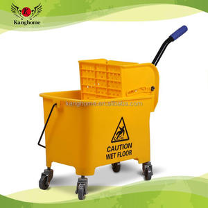 Down-press Cleaning <strong>Mop</strong> <strong>Bucket</strong> <strong>and</strong> Wringer Deluxe Plastic <strong>Mop</strong> <strong>Bucket</strong> Wringer Mini <strong>Mop</strong> Wringer - Product Image 2