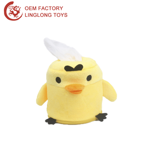 Плюшевая квадратная коробка для салфеток - Product Image 5