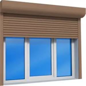 Portes et fenêtres à <span class=keywords><strong>volet</strong></span> <span class=keywords><strong>roulant</strong></span> en aluminium de sécurité à isolation thermique de haute qualité, <span class=keywords><strong>volet</strong></span> de garage - Product Image 2