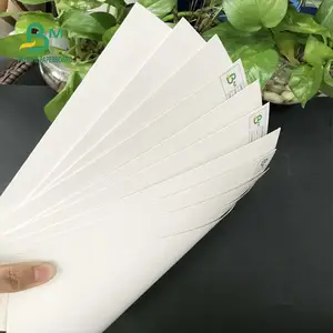 FSC Cấp Giấy Chứng Nhận 200gsm-450gsm Một bên Bóng Ngà Giấy Cho In Ấn Thẻ Tên