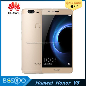 Original Huawei Honor V8 4G LTE 5.7 pulgadas 4 GB RAM Teléfono móvil Android 6.0 Kirin 950 Octa Core Dos Trasero 12.0MP Cámara - Product Image 1