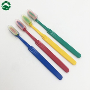 ORALIENT FAMILY 12 brosses à dents à poils durs en boîte plastique ronde, emballage familial - Product Image 6