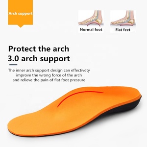 Solette ortopediche per la cura dei piedi sportivi in EVA ad alto rimbalzo in fibra antibatterica per scarpe sportive - Product Image 4