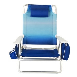 Silla de Playa Plegable de Aluminio Kejie para Exteriores con Bolsillos y Porta Botella - Product Image 4