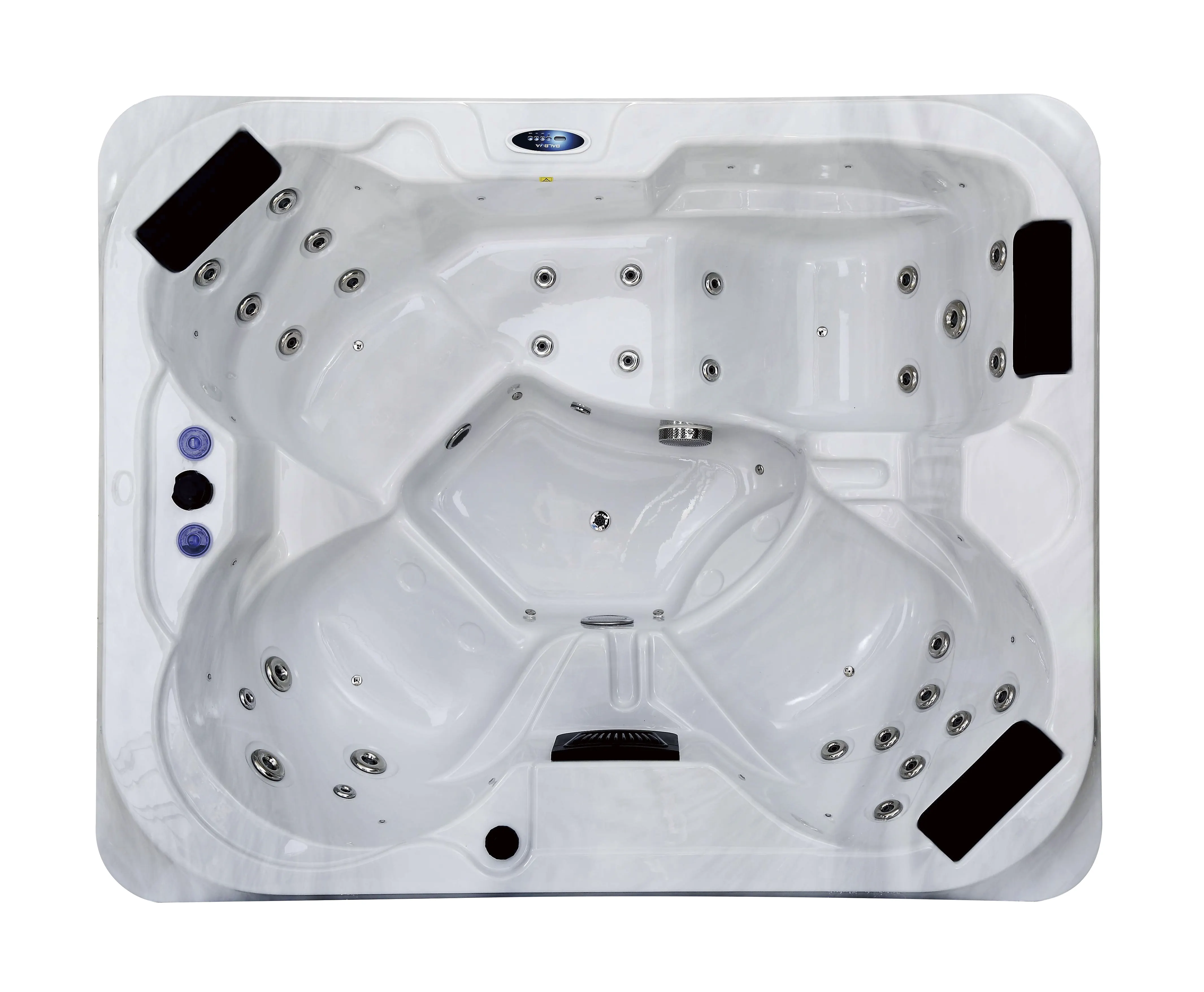 Mini-Garden acrylic hydro massage tub M-3343 for 4 persons