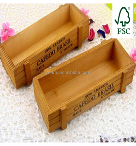 Factory wholesale decorative mini wooden crate