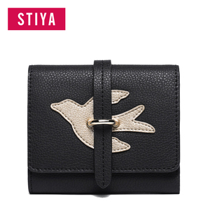 Personnalisé sac à main minimaliste biplier Slim Lady <span class=keywords><strong>bourse</strong></span> d'<span class=keywords><strong>argent</strong></span> véritable portefeuille <span class=keywords><strong>en</strong></span> cuir - Product Image 6
