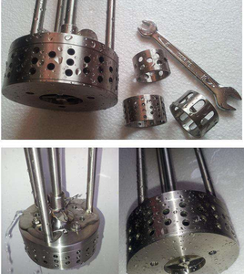 Mỹ phẩm hóa chất kem dầu gội cơ thể Lotion nhỏ hàng loạt trộn thiết bị phòng thí nghiệm cắt cao homogenizer nhũ hóa Mixer - Product Image 6