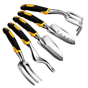 Gardening Tools 5 Piece Garden Set Including Trowel Transplanted Cultivator