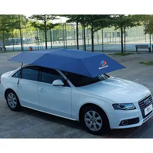 Автоматический зонт автомобиля тенты с солнечным зарядным устройством для Outdoor4.5M * 2,3 м