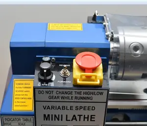 Parallel drehmaschine DIY0712 7'''x12 ''Mini-Metall drehmaschine für den Hausgebrauch mit CE