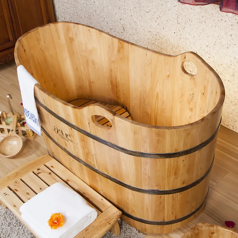 حوض استحمام في الهواء الطلق خشبية أحواض معدنية للبيع خشبية أطلقت حوض استحمام ساخن