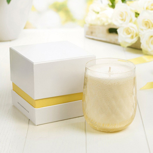 Custom 2 Piece Candle Paper Box With Lid And Base Paper Gift Box For Candle Packaging Box