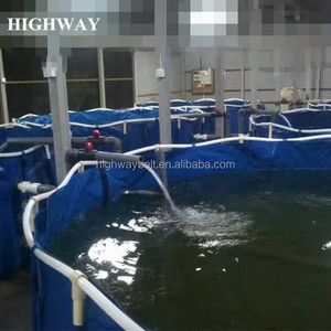 Nueva lona grande de PVC plegable para acuicultura tanques de piscicultura estanques para construcción de estanques - Product Image 2