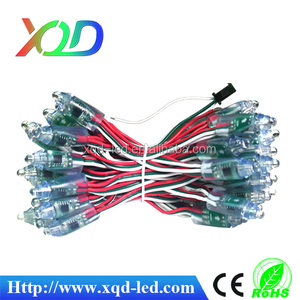 Dc5v IP65 IP68 12 mm inteligente IC controlada programable ws2811 / IPD 6803 9803 RGB LED del Pixel luz - Product Image 1