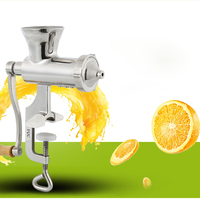 Hand Langzaam Citrus Groente Oranje Fruit Machine Koude Schroef Druk Juicer