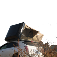 Installation facile aventure en plein air Camping Hard Shell Auto Roof Top suv Hardshell Car Rooftop Tent pour 3-4 Personnes