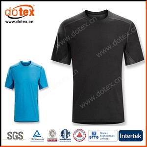 2017 évacuation de l'humidité sèche rapidement fit sport <span class=keywords><strong>homme</strong></span> de tennis t-shirt - Product Image 6