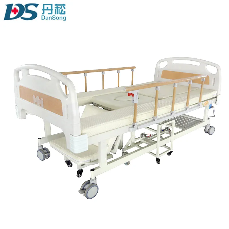 Больница Для парализовыванных пациентов кровать/больница с туалет для пожилых кровать MNB-05N