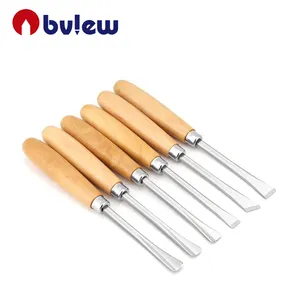 Professional Wood Turning Chisel 6 pcs Wood Carving Chisel Set for Wood Working