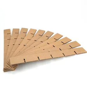 Factory Wholesale Custom brown cheap corrugated inserts dividers cardboard box dividers