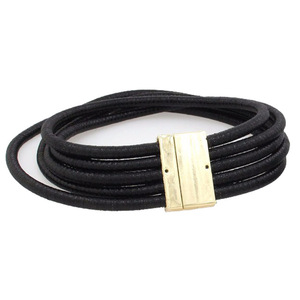 HANSIDON-gargantilla multicapa de 5 colores para mujer, Collar grueso, botón de magnetismo, Collar llamativo, joyería Maxi - Product Image 5