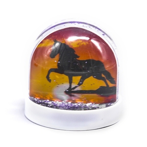 Photo Insert Plastic Snow Globe &amp; Water Globe Handmade Plastic Crafts <strong>Snowball</strong> - Product Image 1