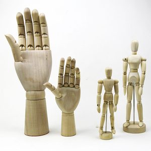 Maniquí Articulado de Madera para <span class=keywords><strong>Dibujo</strong></span> Artístico, Figura Humana en Miniatura para Bosquejar - Product Image 2