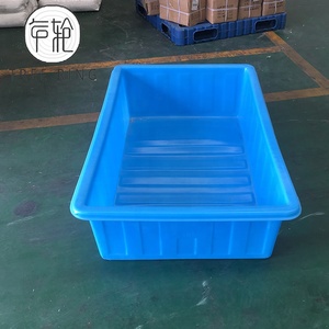 K380L Màu Xanh Mạnh Cấp Thực Phẩm Rotomold Poly Aquaponic Trang Trại Container - Product Image 4