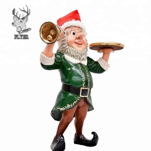 Amulette en fibre de verre, artisanat de noël, nouveau design, statue Elves - Product Image 5