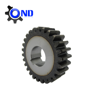 C45 Thép Module 14 Thẳng/Helical Pinion Gear M14 Với Keyway - Product Image 3