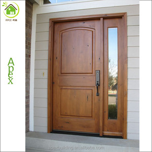 <span class=keywords><strong>Puerta</strong></span> delantera americana de madera de <span class=keywords><strong>pino</strong></span>, <span class=keywords><strong>puerta</strong></span> precolgada - Product Image 3
