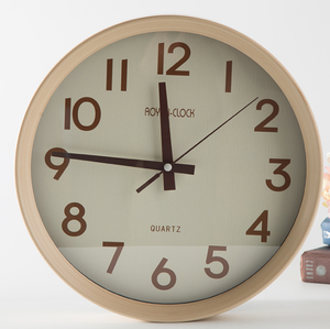 Nouveau design <span class=keywords><strong>horloge</strong></span> murale de style simple, articles de maison <span class=keywords><strong>horloge</strong></span> murale décoration et <span class=keywords><strong>horloge</strong></span> murale <span class=keywords><strong>en</strong></span> <span class=keywords><strong>bois</strong></span> de forme <span class=keywords><strong>ronde</strong></span> pour salon - Product Image 4