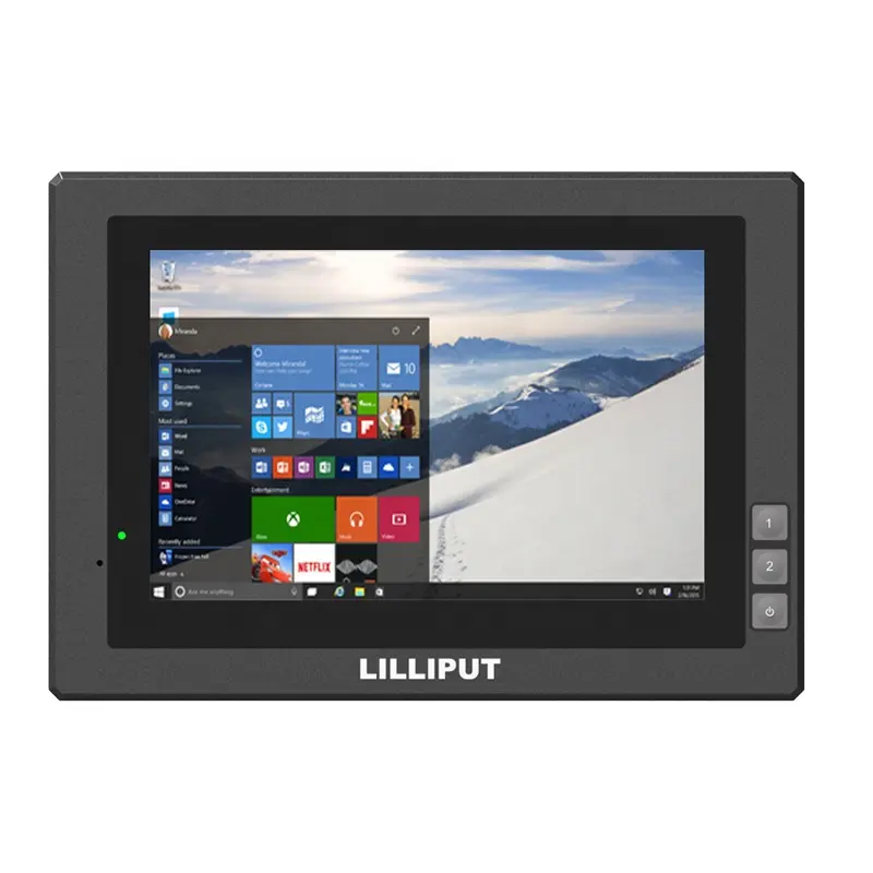 Lilliput 7 inch nhúng công nghiệp x86 công nghiệp Tablet PC với Win10 32-bit