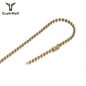 Mestiere Lupo Personalizzato Oro di Colore Uomo Donna Coppia Croce Collana - Product Image 2