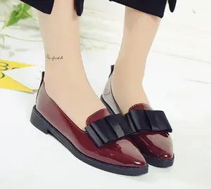 Güzel yeni yaz tasarım trendi moda doruk tıknaz topuklar siyah kırmızı kadın casual ayakkabı