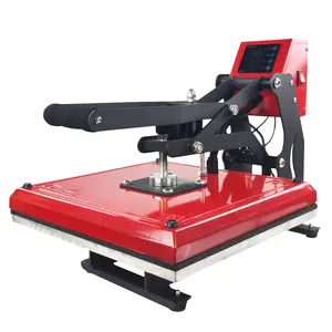 Xinhong cheap price flat thermal high pressure clamshell heat press transfer machine for t-shirt