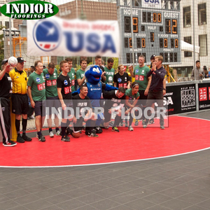 Gạch Pp Tòa Án Màu Xám Đậm 25X25cm Nhấp Vào Lồng Vào Nhau Câu Đố Canada - Product Image 5