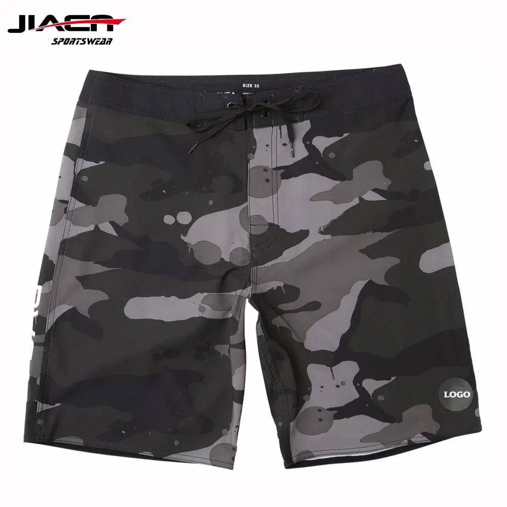 Wholesale Custom Camouflage Board shorts Breathable Surf Beach Shorts