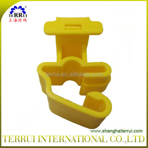 <span class=keywords><strong>Isolateur</strong></span> de poteau en T pour clôture électrique pour ruban poly de 40 mm avec inhibiteur jaune - Product Image 4