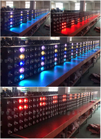 Projecteur de scène à matrice LED Rico 5x5 COB, 25x30W RGB DMX Blinder, indice IP20, Ra85 CRI, garantie 2 ans pour l'éclairage de scène