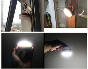 Lanterna Solare Portatile a 3 LED da 180 Lumen, Verde Brillante, Certificata IP67, per Escursionismo, Campeggio, Pesca e Uso Esterno - Product Image 2