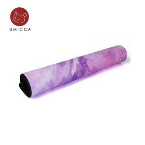 UMICCA Guangzhou 4mm de goma vibrando estera de Yoga con <span class=keywords><strong>plantea</strong></span> para Yogamatic - Product Image 4