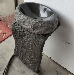 Offre Spéciale noir <span class=keywords><strong>granit</strong></span> piédestal évier comptoir stand et bassin - Product Image 2