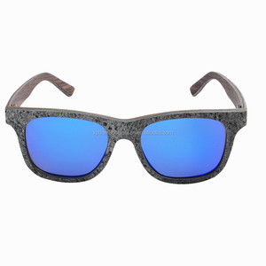 サングラス新入荷カスタムハンドポリッシュ本物の石木製サングラス - Product Image 3